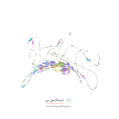 ریسه ال ای دی باطری خور چند رنگ