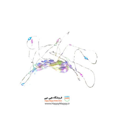 ریسه ال ای دی باطری خور چند رنگ