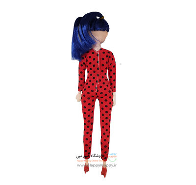 عروسک طرح دختر کفشدوزکی | سایز 29 سانت