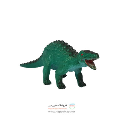 فیگور طرح دایناسور گوشتی سبز رنگ