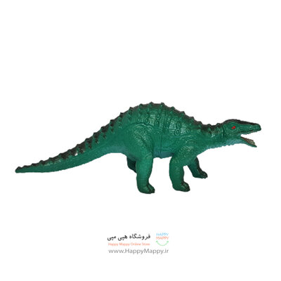 فیگور طرح دایناسور گوشتی سبز رنگ
