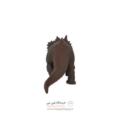 فیگور طرح دایناسور گوشتی قهوه ای رنگ