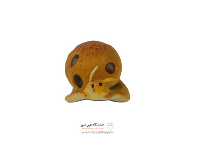 میشبال طرح حلزون قهوه ای رنگ