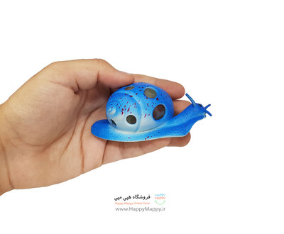 میشبال طرح حلزون آبی رنگ