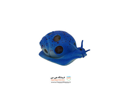 میشبال طرح حلزون آبی رنگ