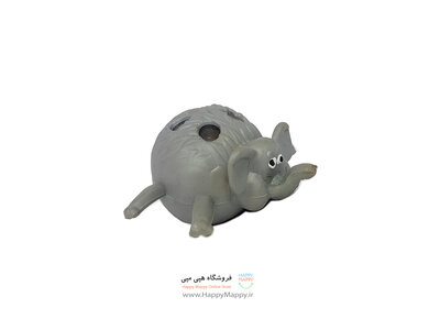 میشبال طرح فیل طوسی رنگ