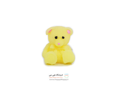 نرمالو کوچک سلفونی طرح خرس زرد رنگ