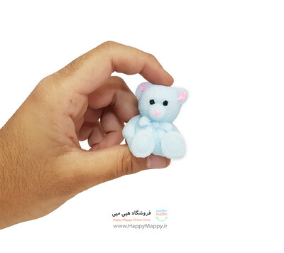 نرمالو کوچک سلفونی طرح خرس آبی رنگ