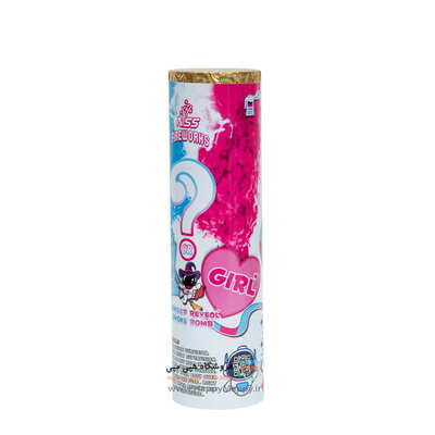 بمب دود تعیین جنسیت صورتی
