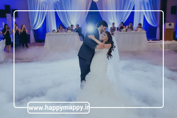 نمایش های نوری با استفاده از مه سنگین و یخ شکن