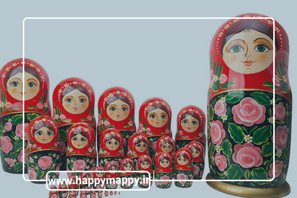 عروسک های ماتریوشکا
