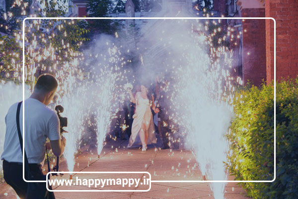مراحل اجرای مراسم آتش بازی در عروسی