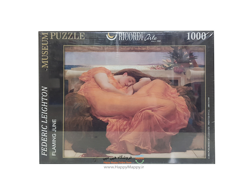 پازل 1000 تکه نقاشی  Flaming June 