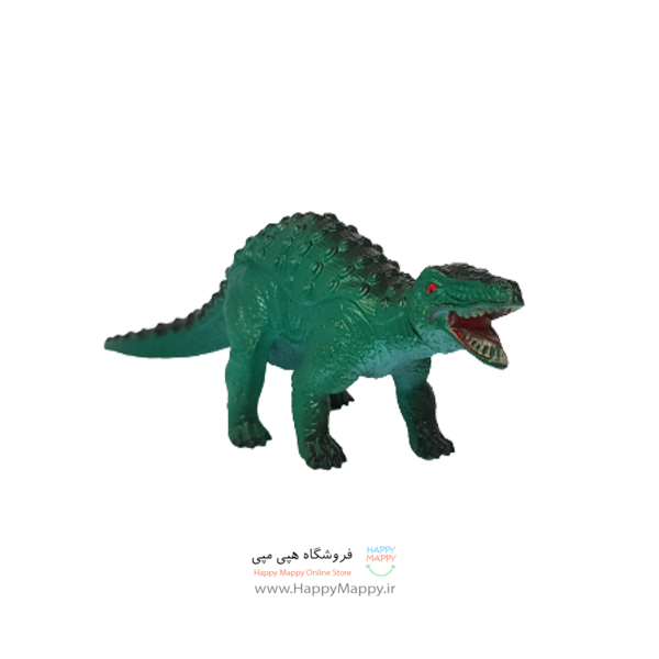 فیگور طرح دایناسور گوشتی سبز رنگ