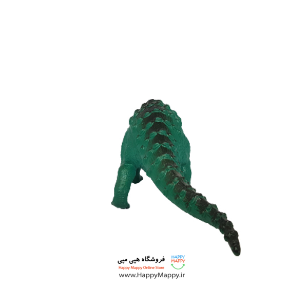 فیگور طرح دایناسور گوشتی سبز رنگ