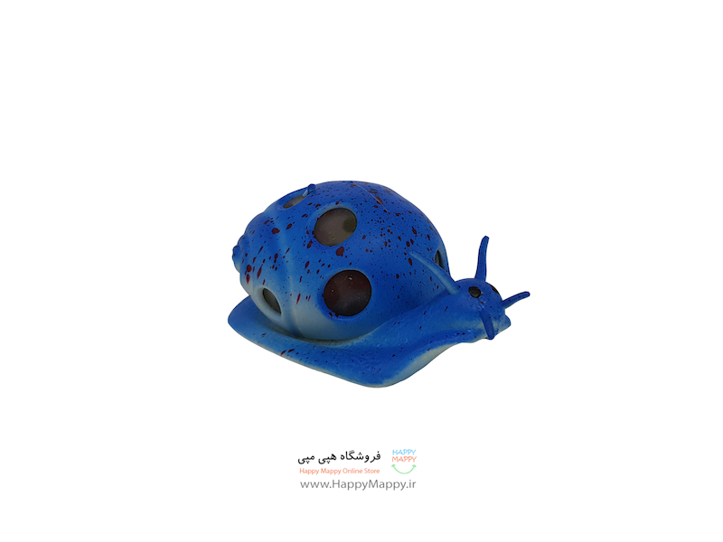 میشبال طرح حلزون آبی رنگ