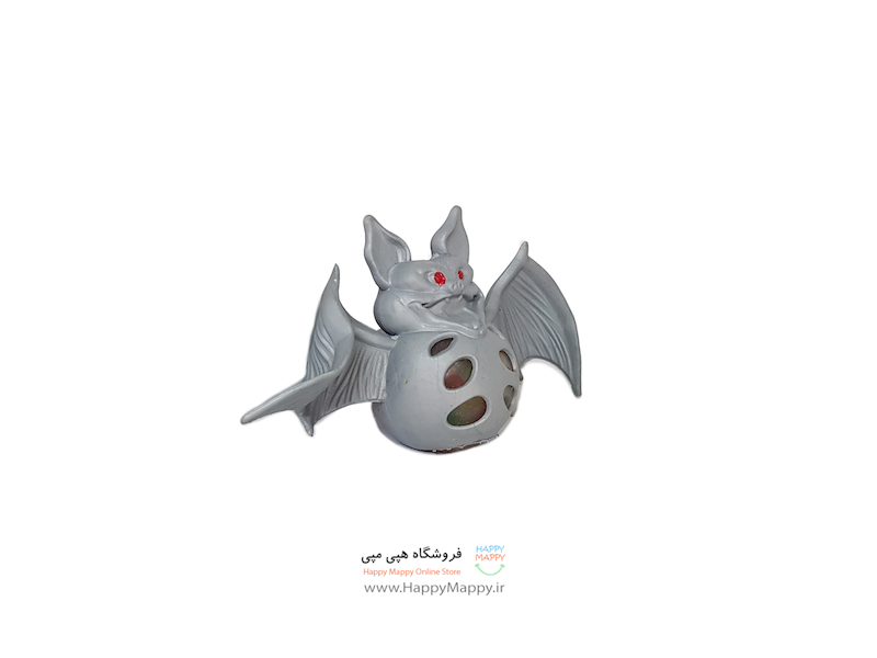 میشبال طرح خفاش طوسی رنگ