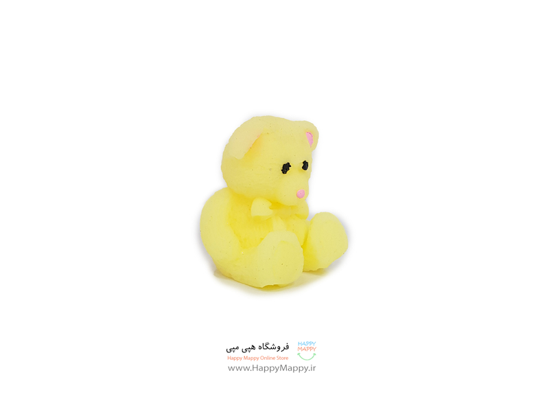 نرمالو کوچک سلفونی طرح خرس زرد رنگ