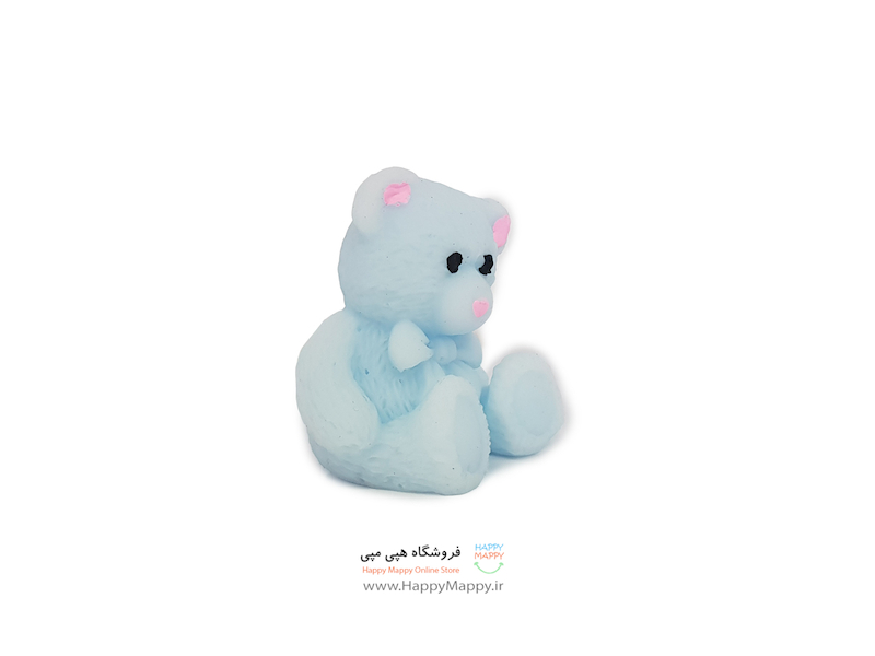 نرمالو کوچک سلفونی طرح خرس آبی رنگ