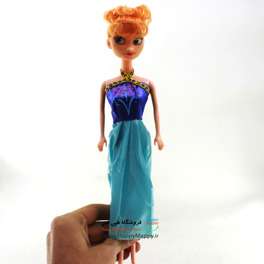 عروسک طرح السا وانا بیوتی | لباس بنفش