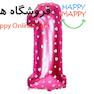 بادکنک فویلی عددصورتی خالدار 1