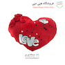 کوسن قلب سایز یک طرحدار